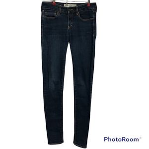 Abercrombie & Fitch The A&F Super Skinny Medium Wash Jeans - Size 2L 2 Long
